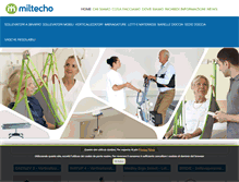 Tablet Screenshot of miltecho.it